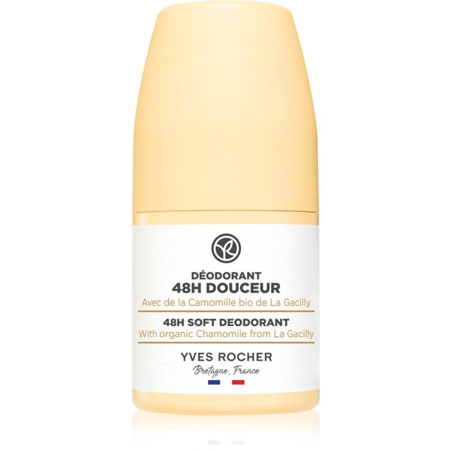 Yves Rocher 48 H Soft deodorant roll-on pro jemnou a hladkou pokožku 50 ml