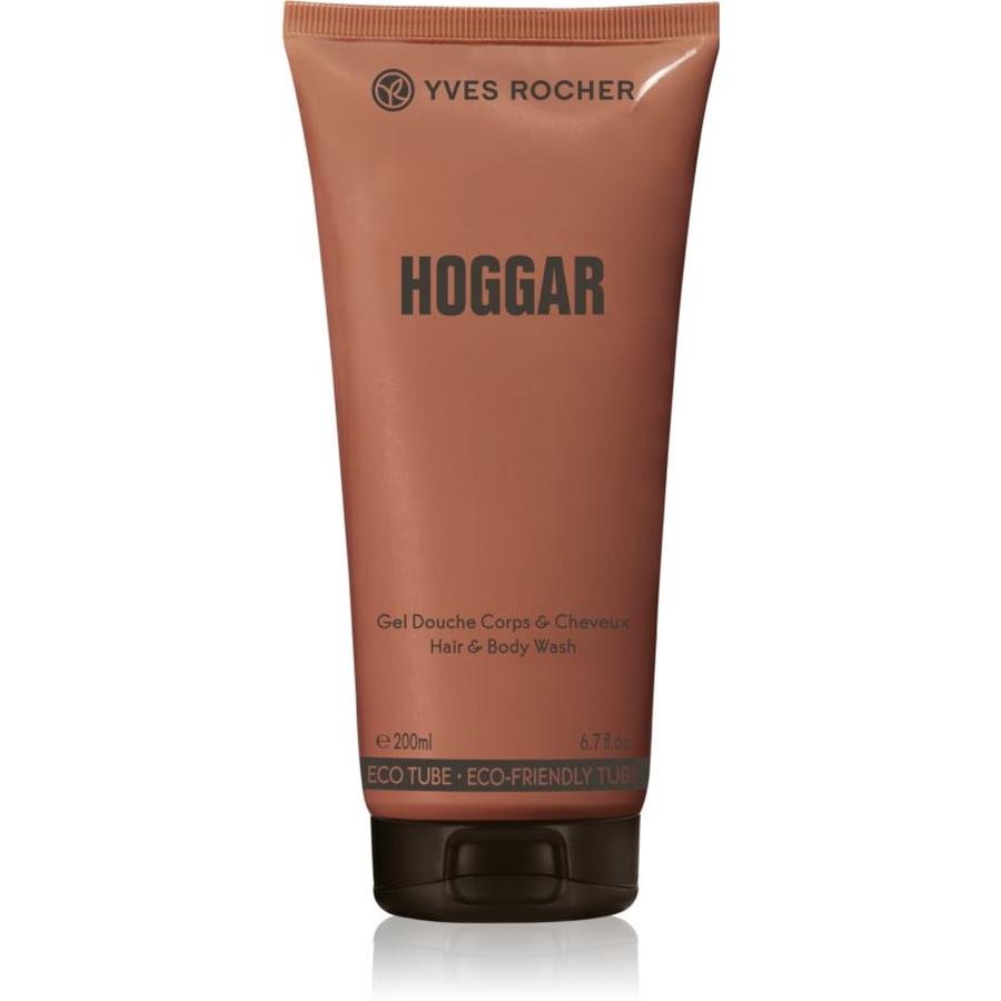 Yves Rocher Hoggar sprchový gel na tělo a vlasy pro muže 200 ml