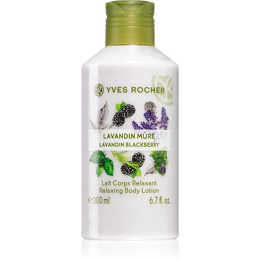 Yves Rocher Lavandin & Blackberry zklidňující tělové mléko 200 ml