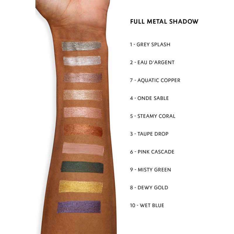 Yves Saint Laurent Full Metal Shadow metalické oční stíny odstín 4 Onde Sable 4.5 ml