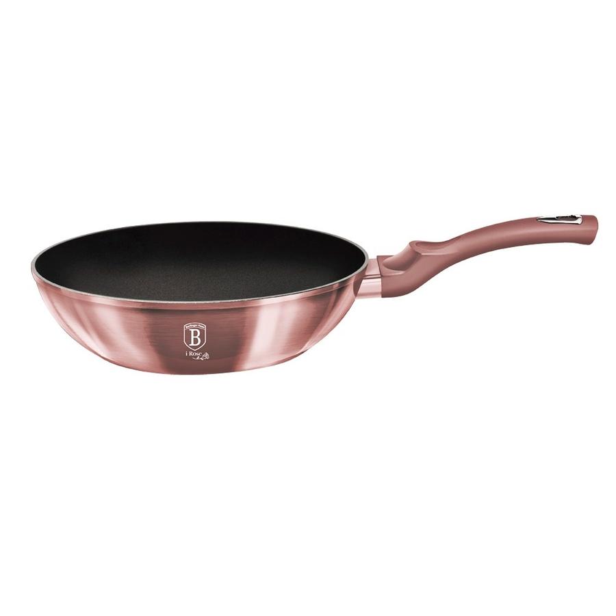 Z-BERLINGERHAUS BERLINGERHAUS Pánev WOK s titanovým povrchem 28 cm I-Rose Edition BH-6030