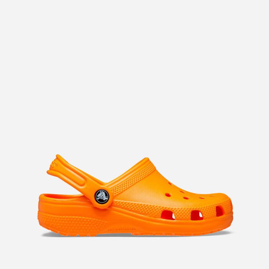 Žabky Crocs Classic kids Clog 206991 ORANGE ZING