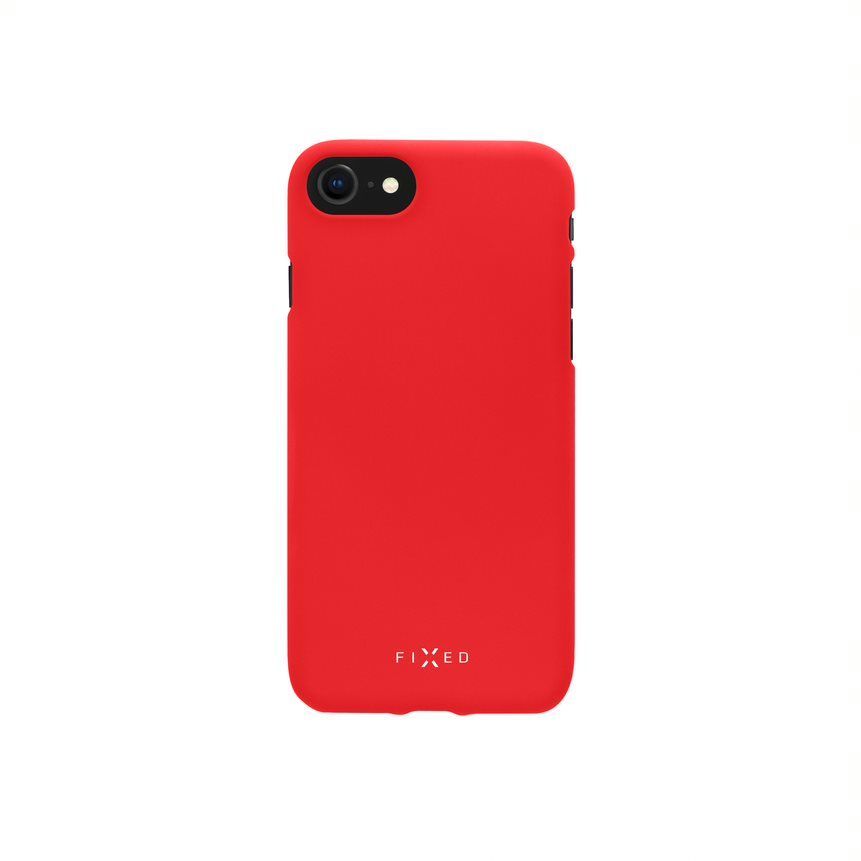 Zadní kryt FIXED Story pro Apple iPhone 12 Pro Max, červený