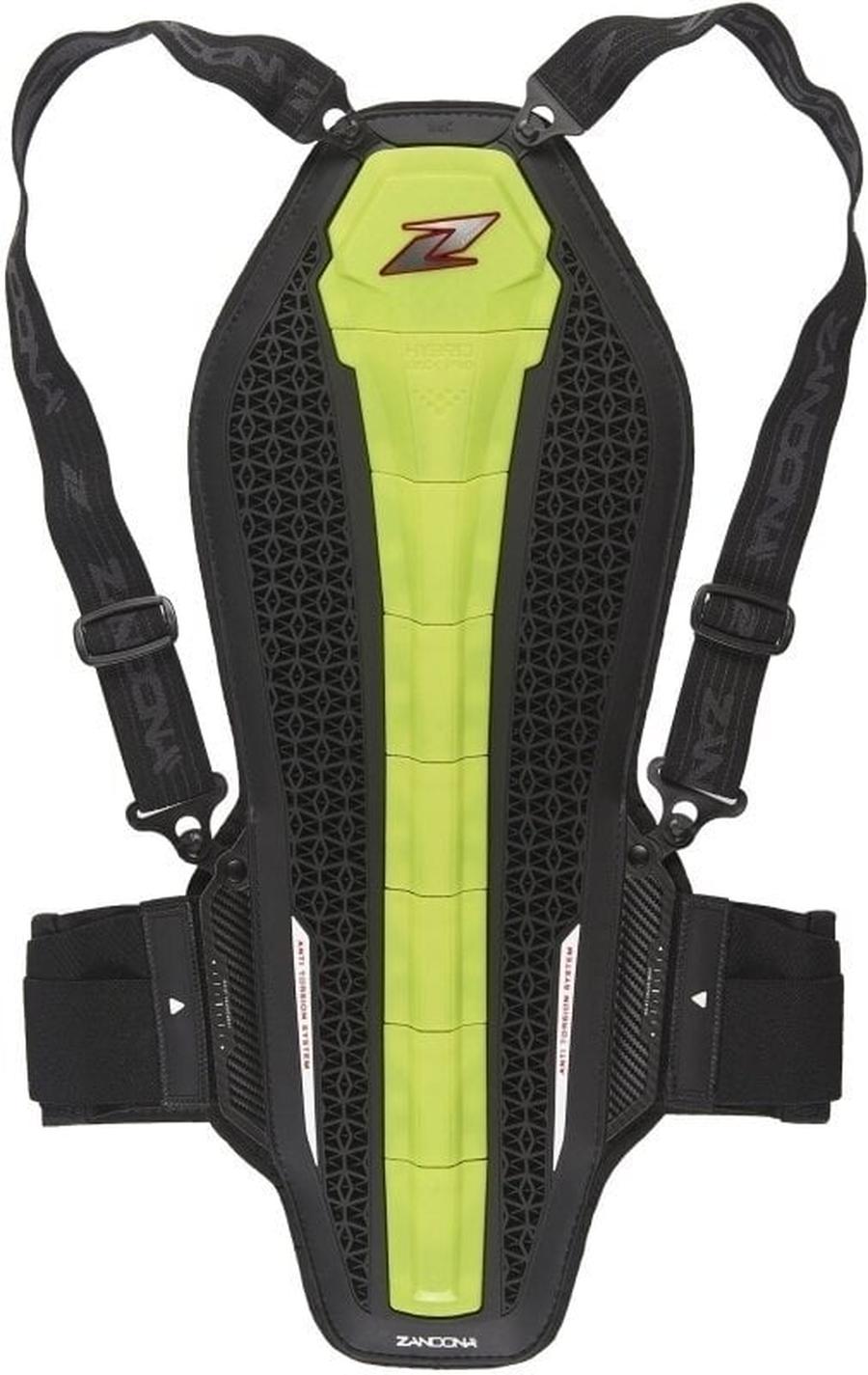 Zandona Chránič páteře Hybrid Back Pro X8 Yellow Fluo/Black L