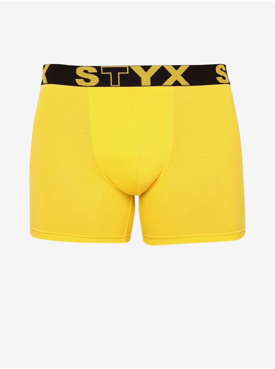Žluté pánské boxerky Styx Long