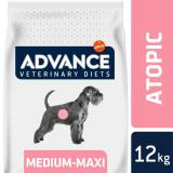 ADVANCE-VETERINARY DIETS Dog Avet Dog Atopic Medium/Maxi pstruh 12kg