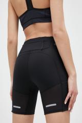 Běžecké šortky adidas Performance FastImpact HEAT.RDY černá barva, high waist