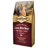 Carnilove Lamb and Wild Boar Adult Cats Sterilised 6kg