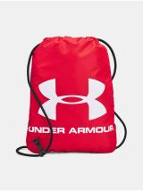 Červeno-černý vak Under Armour UA Ozsee Sackpack