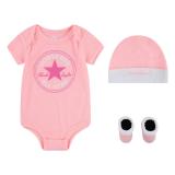 Converse classic ctp infant hat bodysuit bootie set 3pk 6-12 m