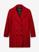 Desigual London Kabát Červená