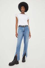 Džíny Answear Lab PREMIUM JEANS dámské, high waist