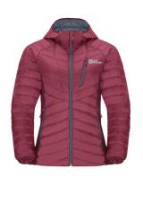 Jack Wolfskin Routeburn Pro Ins XL, sangria red Dámská zateplená bunda