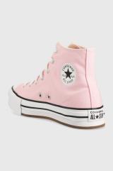 Kecky Converse Chuck Taylor All Star Eva Lift dámské, růžová barva, A04354C, A04354C-PINK