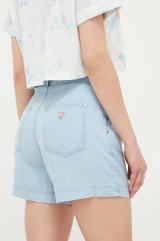 Kraťasy Guess dámské, hladké, high waist