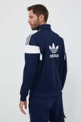 Mikina adidas Originals pánská, tmavomodrá barva, s aplikací