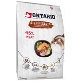 Ontario Cat Sterilised 7+ Senior 6,5kg