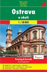 Ostrava mapa 1:18 000