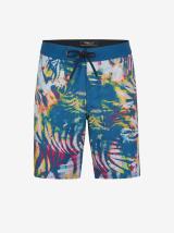 Růžovo-modré pánské vzorované plavky O'Neill MYSTO 20'' BOARDSHORTS