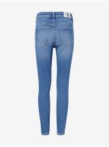 Světle modré dámské zkrácené skinny fit džíny Calvin Klein Jeans