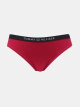 Tmavě růžový spodní díl plavek Tommy Hilfiger