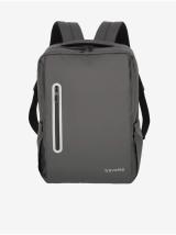 Tmavě šedý batoh Travelite Basics Boxy backpack Anthracite