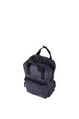 Travelite Basics Canvas Backpack Navy