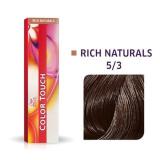 Wella Professionals Color Touch Rich Naturals profesionální demi-permanentní barva na vlasy s multi-dimenzionálním efektem 5/3 60 ml