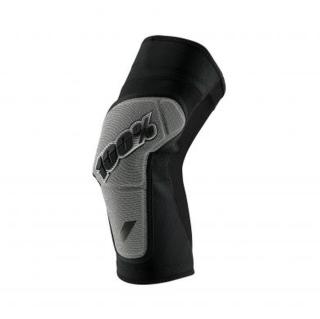 100% RIDECAMP KNEE GUARD BLACK/GREY MD