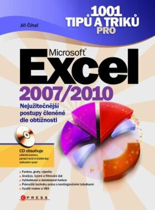 1001 tipů a triků pro MS Excel 2007/2010 - Jiří Čihař - e-kniha