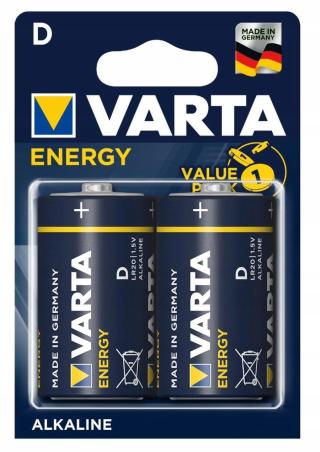 2 x baterie Varta Energy Value Pack D LR20 R20