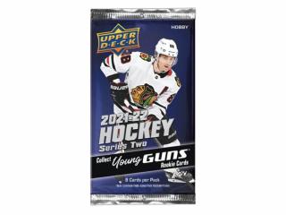 2021-22 NHL Upper Deck Series Two Hobby balíček - hokejové karty