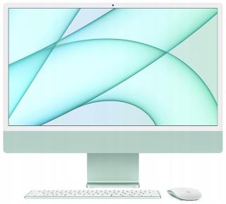 2021 iMac 24 M1 16GB 256GB Ssd zelený