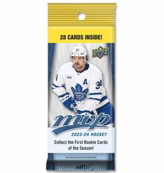 2023-24 NHL Upper Deck MVP Fat pack - hokejové karty