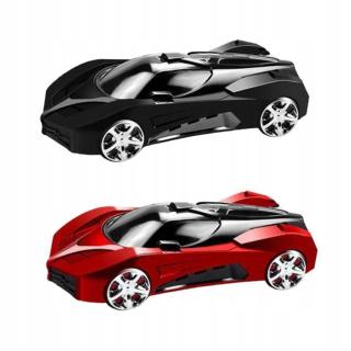 2ks multifunkční auto ve tvaru černé a červené