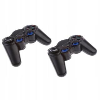 2x 2,4G bezdrátová herní konzole Gamepad Joystick pro