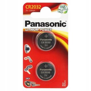 2x lithiová baterie mini Panasonic CR2032 E2358808