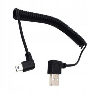 2X Usb 2.0 samec až 90 stupňů samec zástrčka 5p