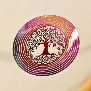 3D Harmonizační Spinner - Strom Života Růžový