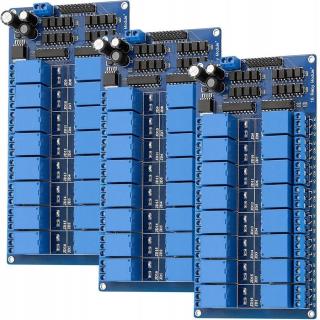 3X16-reléový modul 12 V s nízkým transoptorem