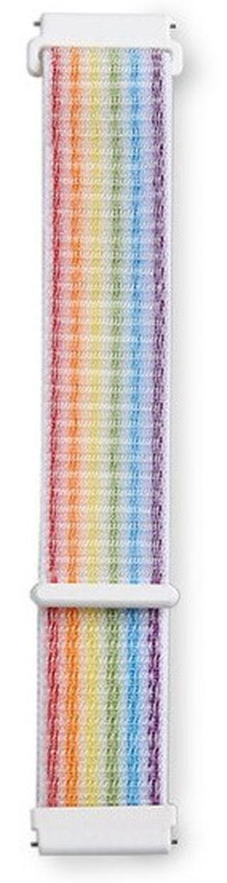 4wrist Provlékací řemínek pro Garmin 22 mm - Light Rainbow