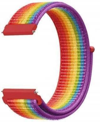 4wrist Provlékací řemínek pro Garmin 22 mm - Rainbow