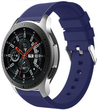 4wrist Silikonový řemínek pro Samsung Galaxy Watch - Midnight Blue 22 mm