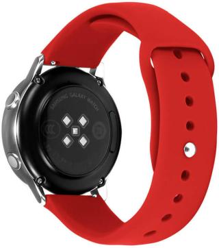 4wrist Silikonový řemínek pro Samsung Galaxy Watch - Red 20 mm