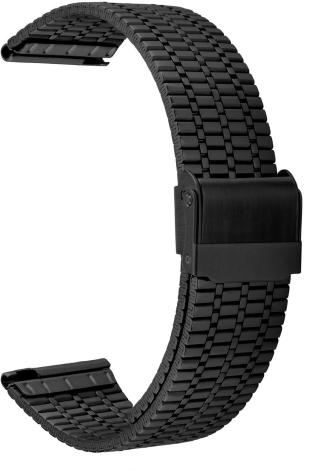 4wrist Univerzální milánský tah 22 mm - Black