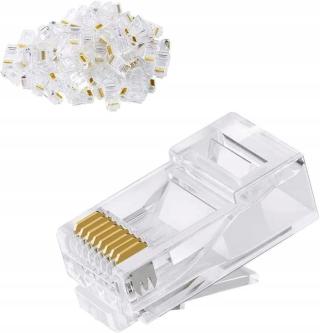 50 100 10 Koncovky Zástrčky RJ45 Rj 45 RJ-45