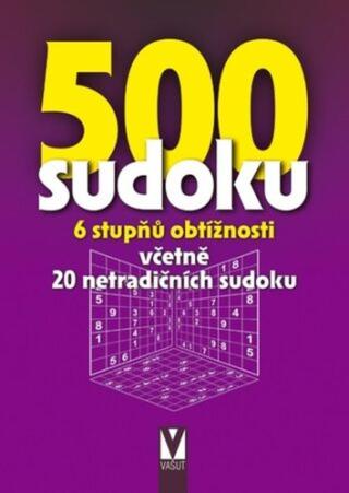 500 sudoku - 6 stupňů obtížností