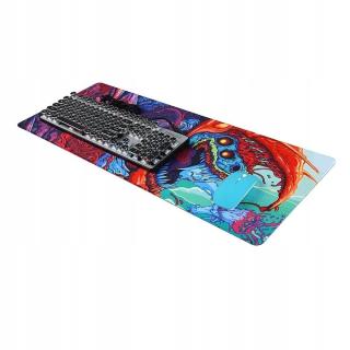 80 * 30 cm velká herní podložka pod myš Hyper Beast pro Cs