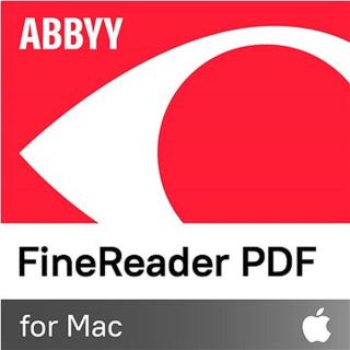 ABBYY FineReader PDF for Mac, 1 rok