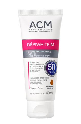 ACM Tónovaný ochranný krém SPF 50+ Dépiwhite M  40 ml